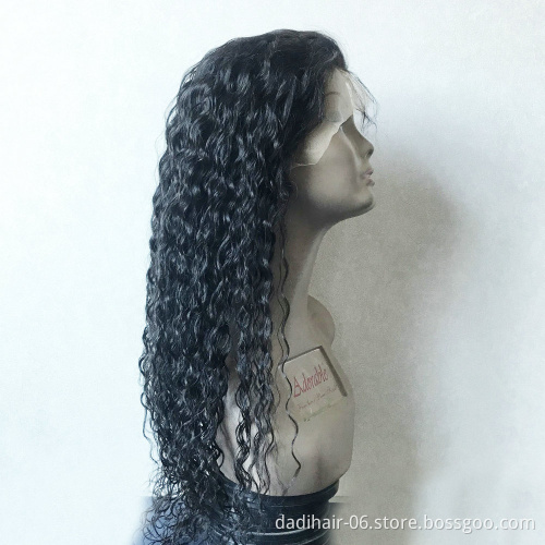 thick density loose wave deep curly 100% top quality wet and wavy remy hair afro kinky curl lace front wigs for black women